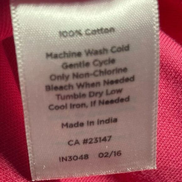 TALBOTS Women’s Pink Dress Sleeveless Crochet Bodice Size Large - Picture 4 of 8